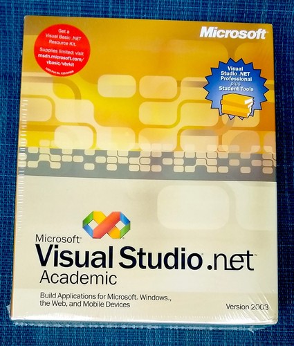 Microsoft visual studio net - microsoft,