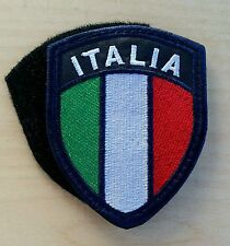 Patch Toppa Stemma Ricamato Scudetto Italia cm 7cm X 9cm. Con STRAPPO cucito