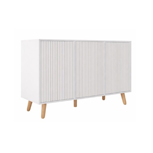 Credenza con ante scanalate