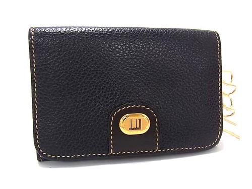 Dunhill oxford leather key - dunhill,
