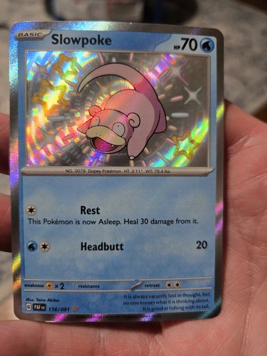 Slowpoke 116 091 paldean - sv:,