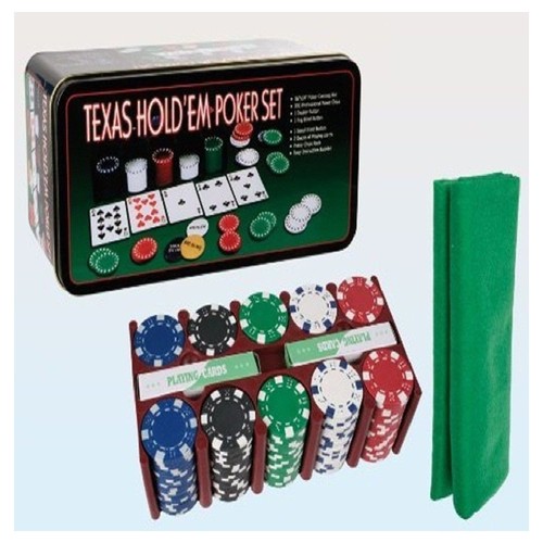 Set cofanetto poker texas - set,
