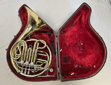 VINTAGE KING By THE H.N. BIANCO CO. DOPPIO CORNO FRANCESE + PEZZO + CUSTODIA ORIGINALE