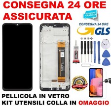 DISPLAY LCD ORIGINALE SAMSUNG GALAXY A23 5G SM-A236 U/B TOUCH SCREEN VETRO