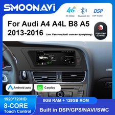 Autoradio 8.8" Audi A4/A5/B8/S4/S5 Concert Symphony 2013-2016 128GB GPS 4G WIFI