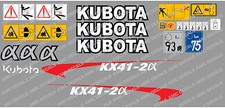 Kubota KX41-2A Mini Escavatore