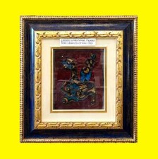 quadro piombo su lastra inciso