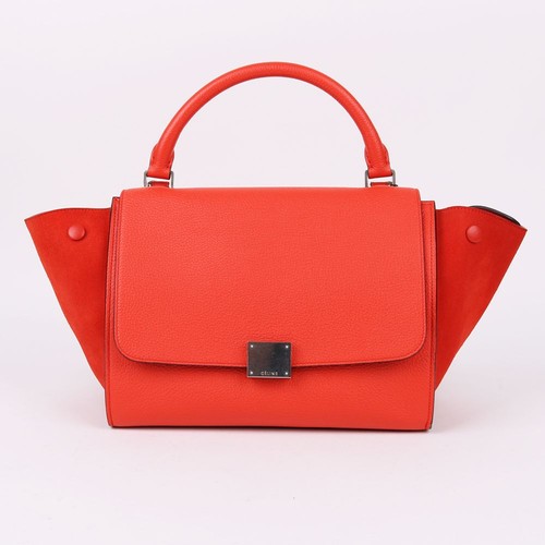 Celine trapeze small orange - celine,