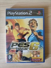 PES 6 PRO EVOLUTION SOCCER 6 - PS2 PAL ITA NUOVO SIGILLATO