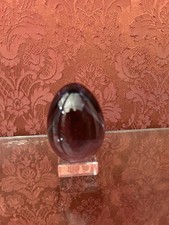 Baccarat Uovo Viola Con Base
