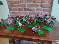 DG LOTTO CAVALIERI MEDIOEVALI VICHINGHI CUSTOM WAR GAME DIORAMI 1/32  LEGGI