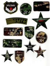 TOPPA PATCH MILITARE MIMETICA