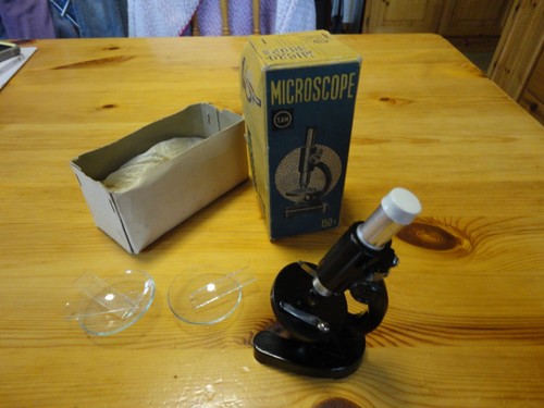 Piccolo microscopio vintage - microscopio,