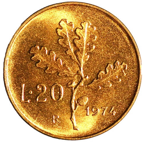 Italy lire 1974 - italy,