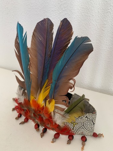 Couronne coiffe chaman