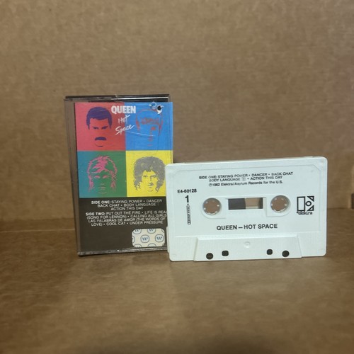 Queen hot space cassette tape - queen,