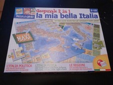 Puzzle - Gioco Educativo Bambini Geopuzzle 108 pezzi 2 in 1 Lisciani  26449