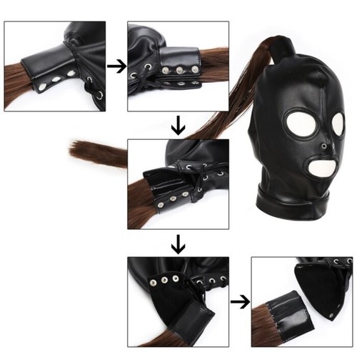 Maschera sadomaso coda - maschera, di