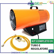 Stufa Generatore Di Aria Calda A Gas 53kW Per Magazzino Cantiere Serra Brixo