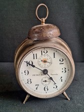 Antico Orologio SVEGLIA Ditta Barra Pietro Anni ‘20 Pre Guerra, Vedi Descrizione