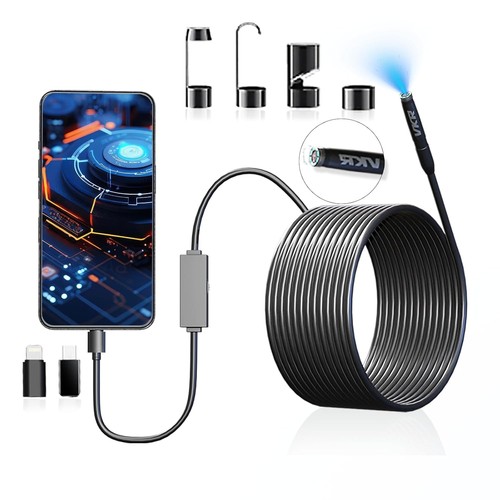 8led usb snake endoscopio - snake,