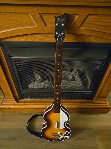 Rock band beatles hofner basso - rock,