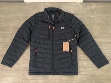 Giacca Husqvarna UPLEGGA convertibile XPLORER blu navy gilet uomo taglia S Svezia nuova con etichette