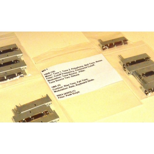 Moog sliders set - moog,