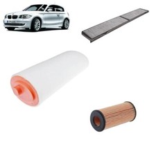 Kit tagliando 3 filtri per BMW