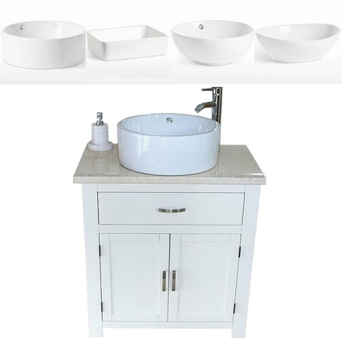 Mobile lavabo bagno dipinto - lavabo,
