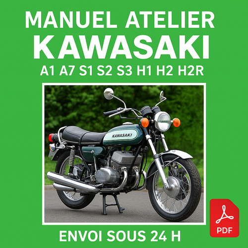 Manuel atelier kawasaki a7 - manuel, a1