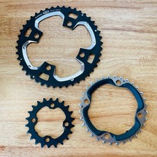 Set tripla corona Shimano Mega