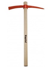 Piccone con manico in legno