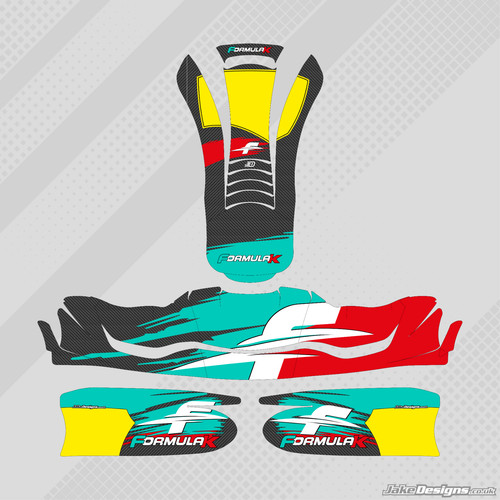 Kit adesivi kart completo - adesivi,