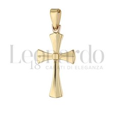 cross pendant yellow gold 9kt