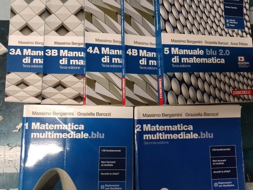 Manuale blu di matematica - manuale,
