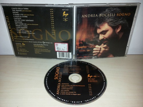 Andrea bocelli sogno cd - -,