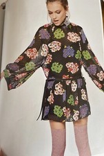 abito fantasia Floreale denny Rose Taglia 42 Art.811DD10030