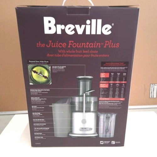 Breville juice fountain - juice,