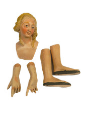 Pastore Componibile Dipinto in