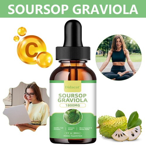 Pura graviola soursop - soursop, gocce