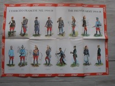 ESERCITO FRANCESE 1914 - 18 PRIMA GUERRA MONDIALE UNIFORMI MILITARE ARMI SOLDATO