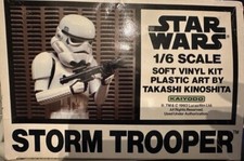 STAR WARS STORM TROOPER SOFT VINIL KIT KAIYODO 1/6 TAKASHI KINOSHITA + REGALO