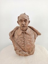 Scultura In Terracotta Di