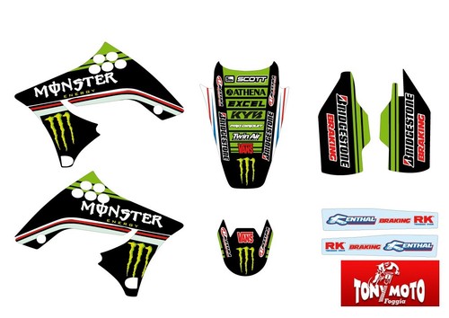 Kit grafiche adesivi monster - grafiche,