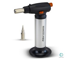 Mini Cannello  Bruciatore Torcia Saldatore a Gas con Base