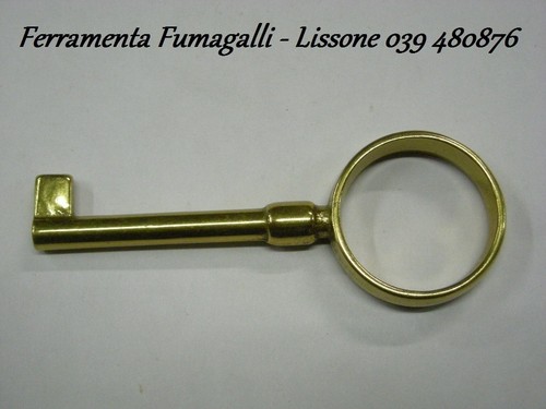 H0021 chiave ottone oro - h0021,