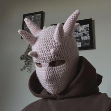 Maschera drago fatta mano - maschera, a