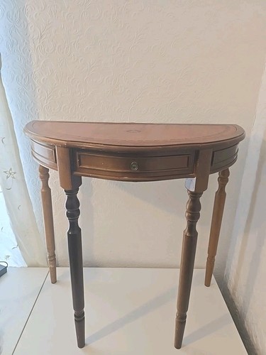 Tavolo consolle demilune con - tavolo,