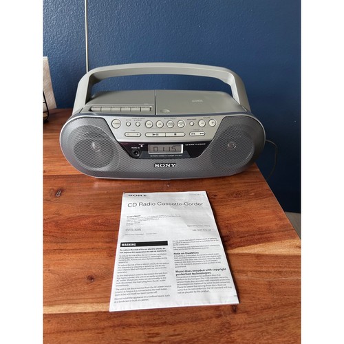 Sony cfd s05 radio - cd,